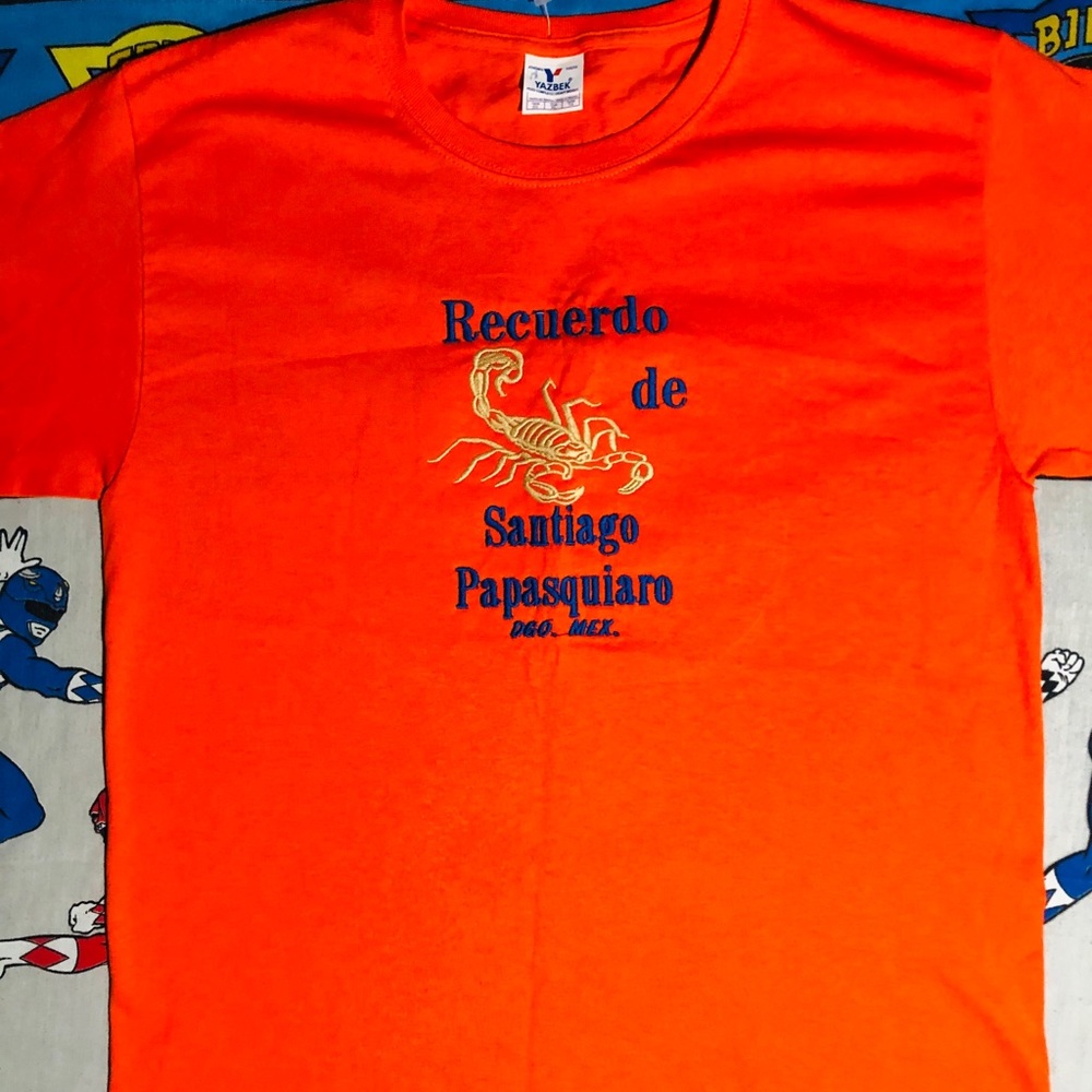 Embroidered mex. tee